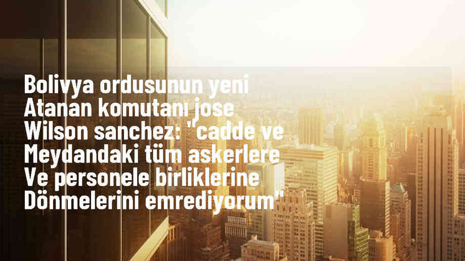 Bolivya\'da darbe girişimi: Askerler birliklerine geri döndü