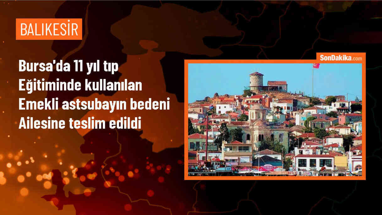 Bursa\'da Vasiyeti Dolayısıyla Bağışlanan Bedenin Teşekkür Töreni Düzenlendi