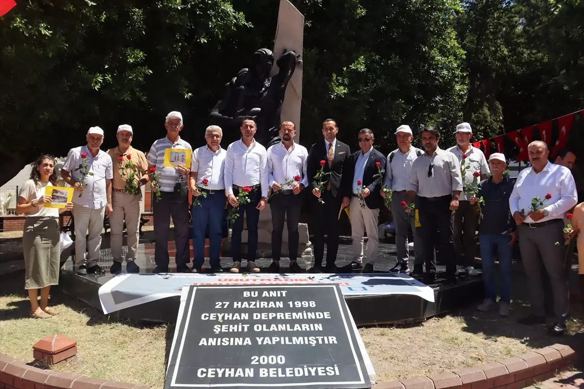 Ceyhan Depremi Kurbanları Törenle Anıldı