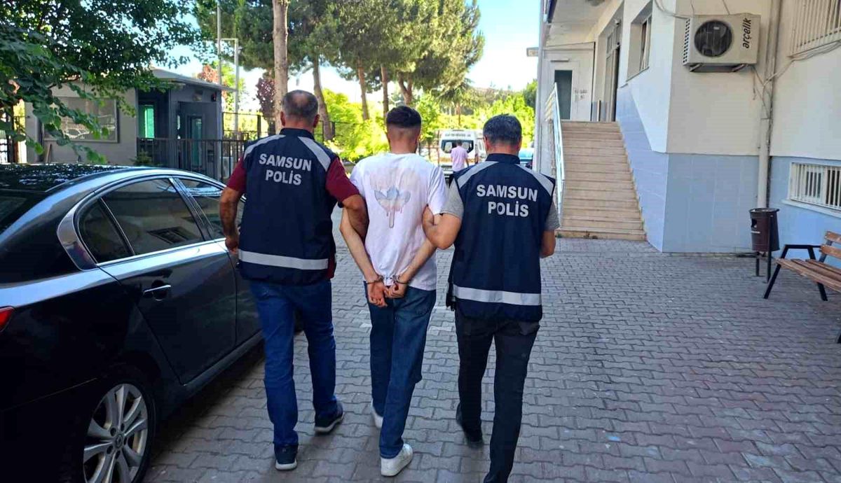 Samsun\'da dolandırıcılık suçundan hapis cezası bulunan şahıs yakalandı