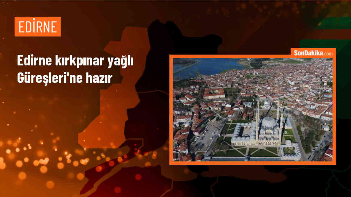 Edirne\'de Kırkpınar Yağlı Güreşleri için hazırlıklar tamamlandı
