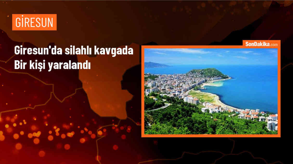 Giresun\'da silahlı kavga: Bir kişi yaralandı