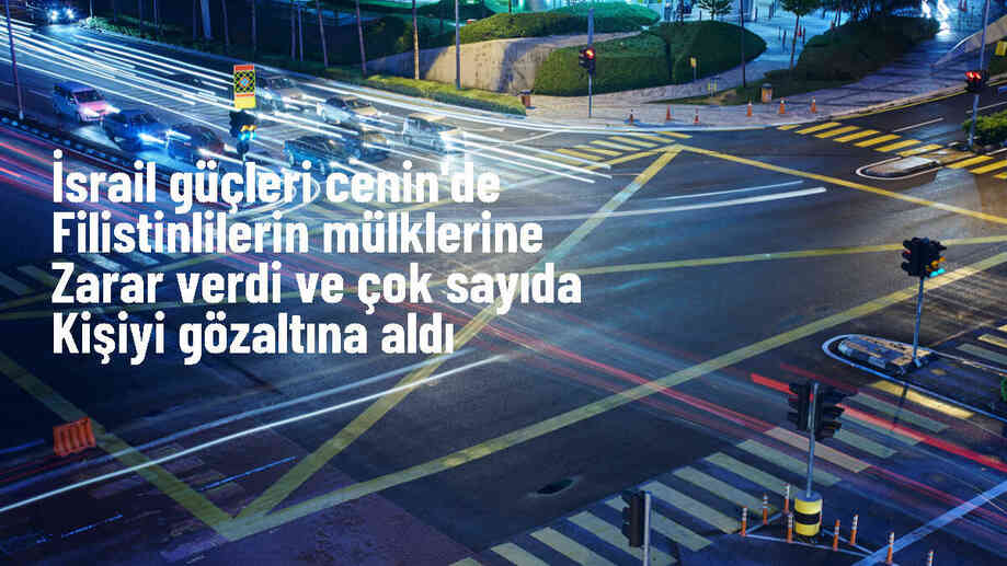 İsrail, Batı Şeria\'da Filistinlilere yönelik baskınlar düzenliyor
