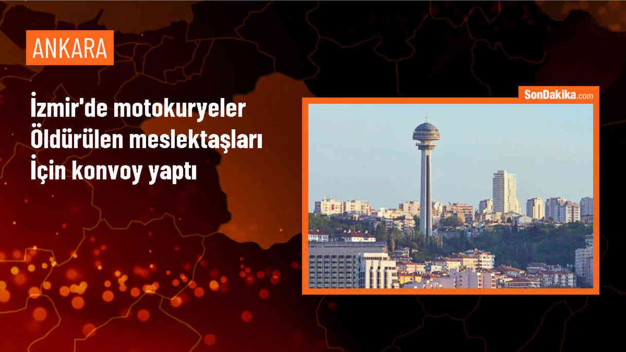 Motokuryeler, öldürülen meslektaşları için bir araya geldi
