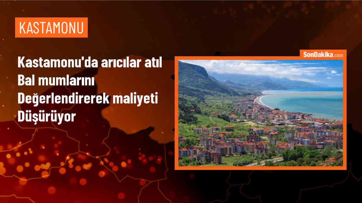 Kastamonu\'da Arıcılara Destek: Atıl Bal Mumları Yeniden Üretime Kazandırılıyor