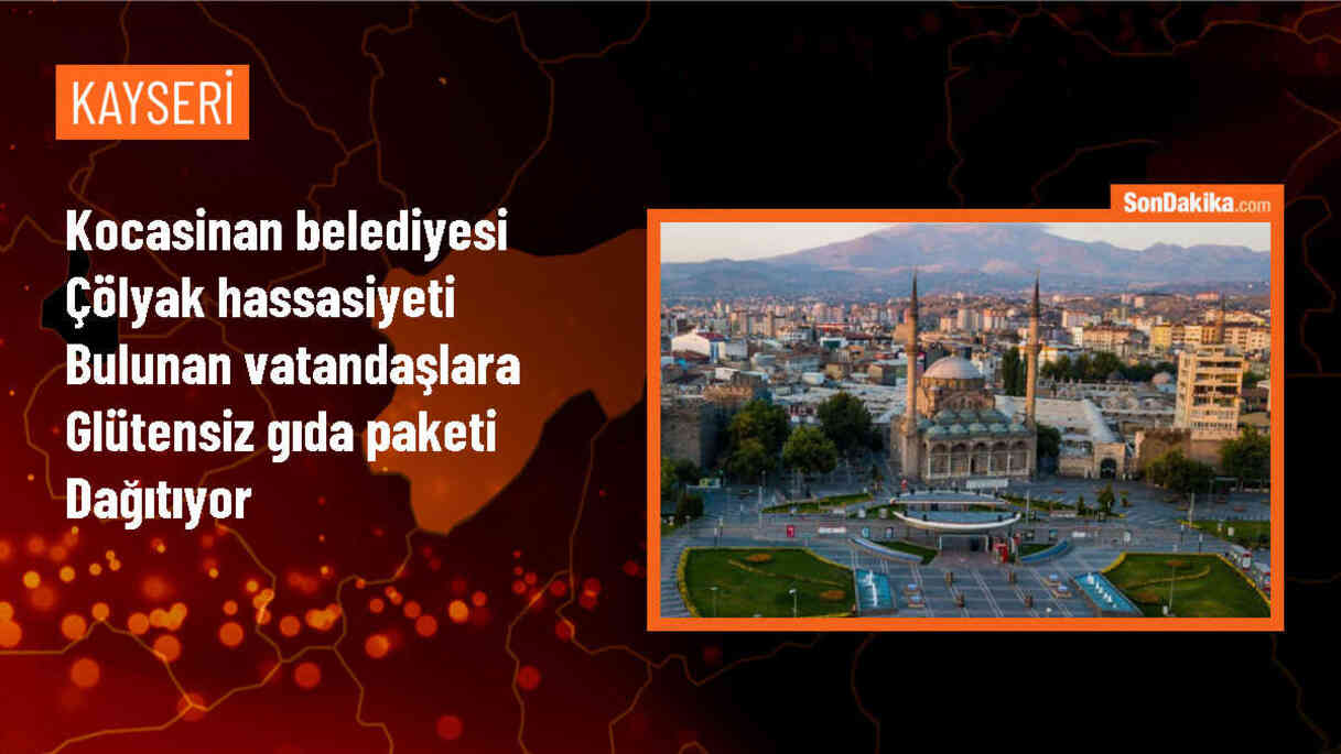 Kocasinan Belediyesi, Çölyak Hastalarına Glütensiz Ürün Paketi Dağıtıyor