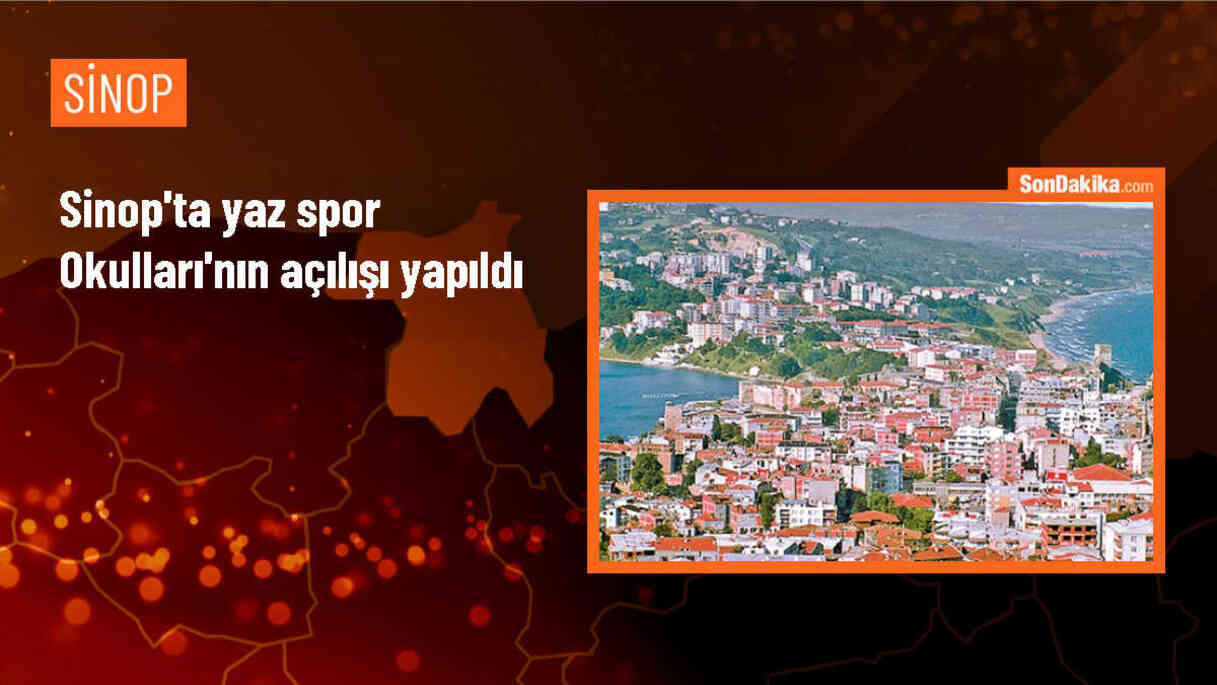 Sinop\'ta Yaz Spor Okulları Açıldı