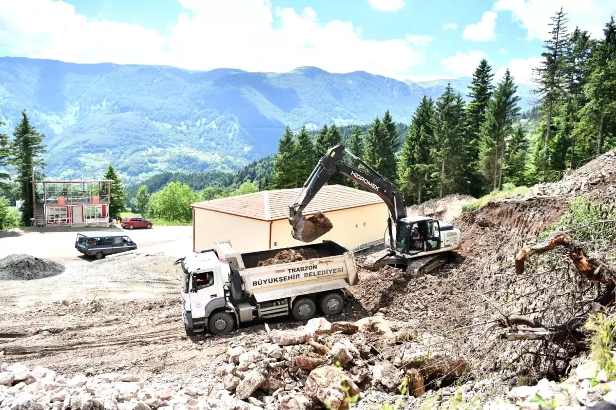 Trabzon Büyükşehir Belediyesi Çal Mağarası çevresinde otopark düzenlemesi yapacak