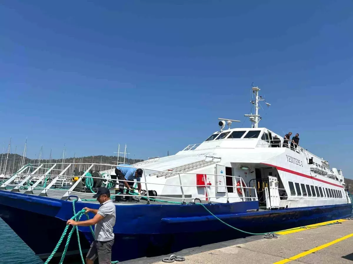 Muğla ve Aydın Büyükşehir Belediyeleri Deniz Otobüsü Seferlerini Başlatıyor