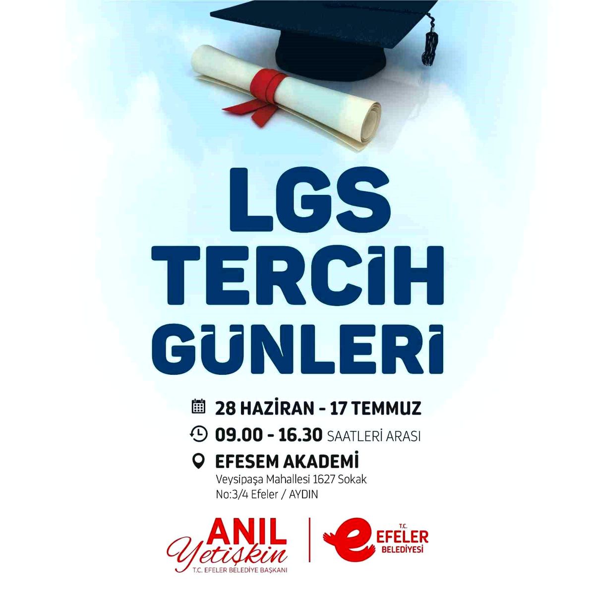 Efeler Belediyesi Lise Tercih Danışmanlığı Hizmeti Vermeye Başlıyor