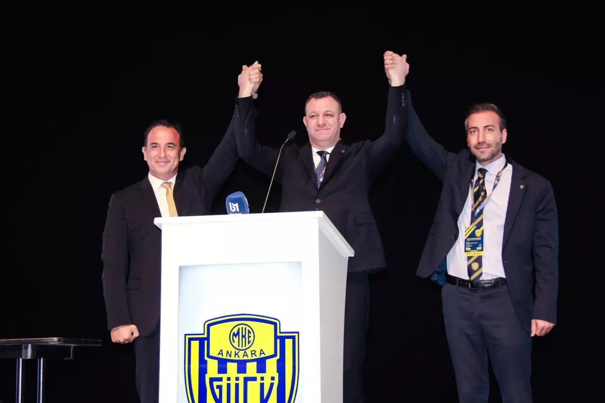 MKE Ankaragücü\'nde İsmail Mert Fırat başkanlığa seçildi