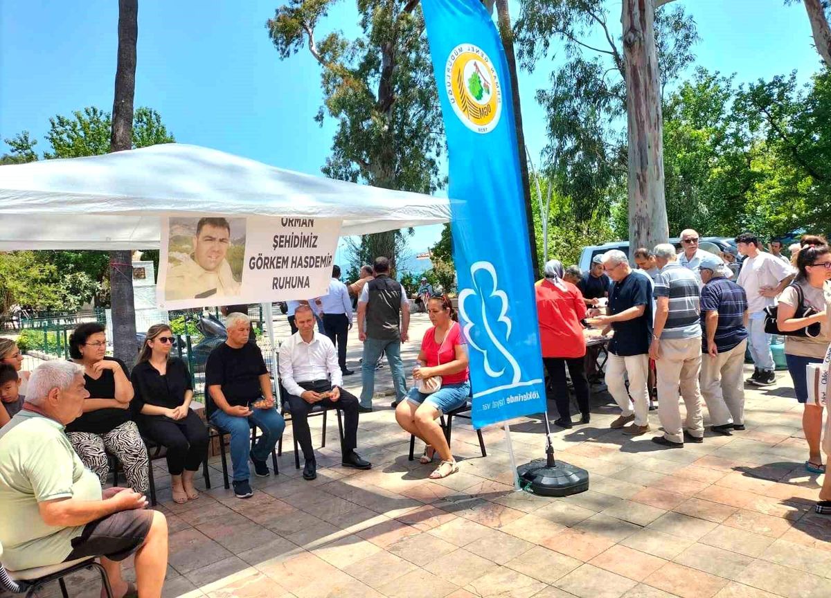 Muğla\'da Orman Şehitleri için Lokma Hayrı Düzenlendi