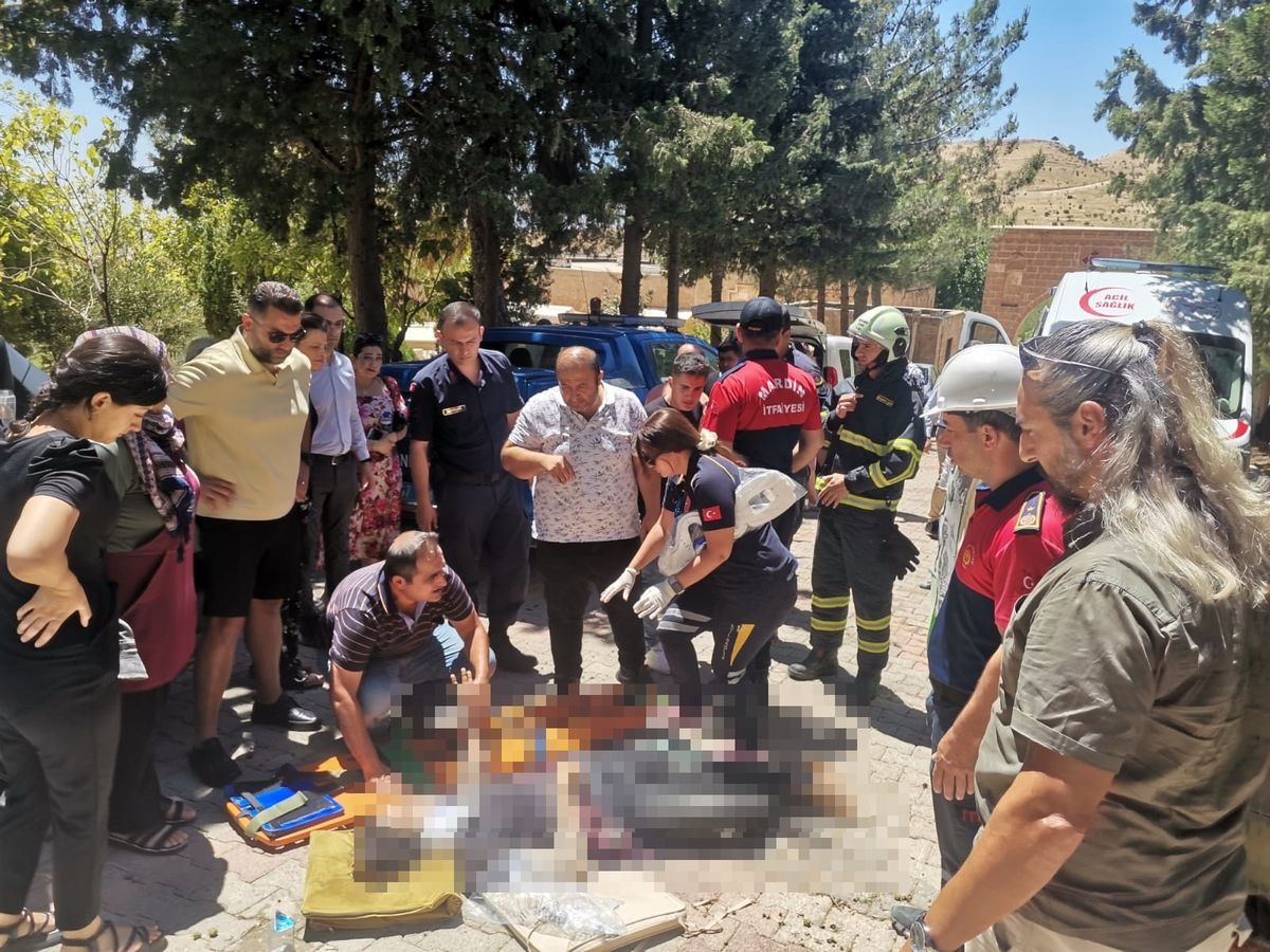 Mardin\'de traktör kazası: 3 kişi yaralandı