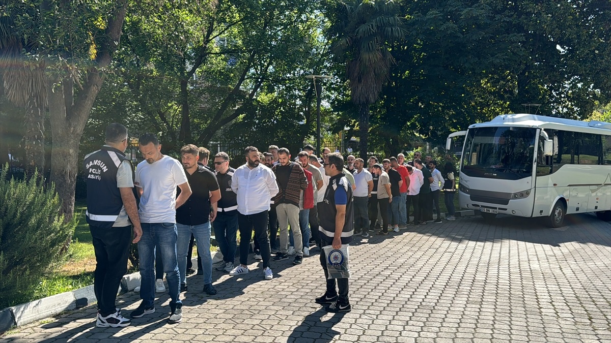 Samsun\'da Change Araç Operasyonu: 4 Tutuklama