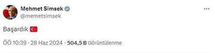 Türkiye gri listeden çıktı mı? Bakan Şimşek'in 'Başardık' paylaşımı büyük ses getirdi