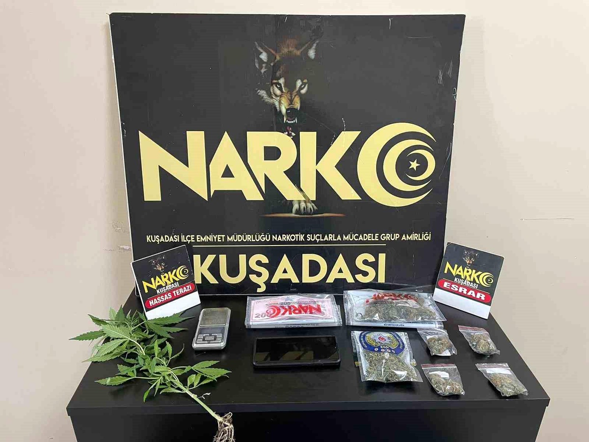 Kuşadası\'nda Uyuşturucu Operasyonu: 2 Kişiden Birisi Tutuklandı
