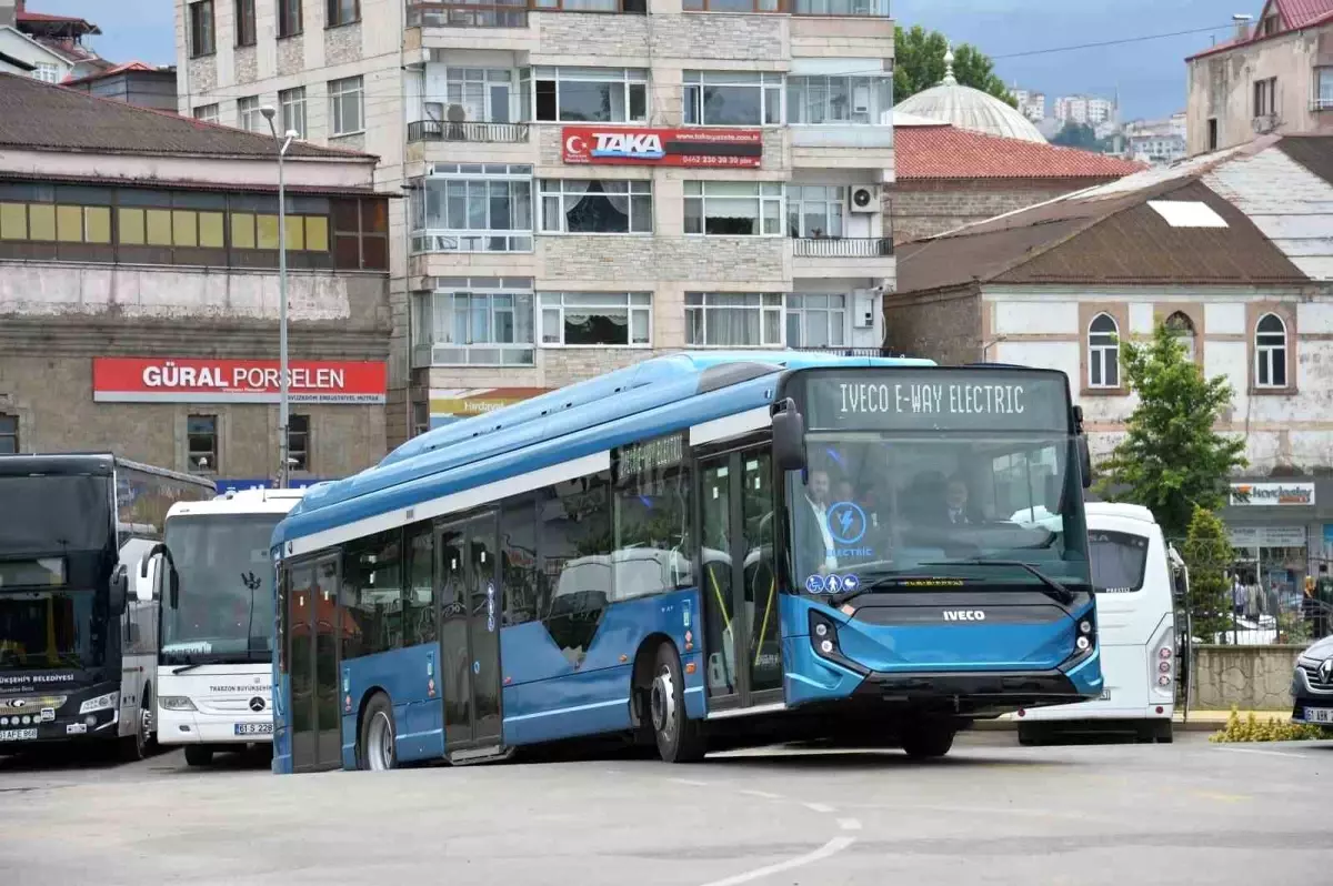 Trabzon\'da 31 Elektrikli Otobüs Hizmete Girecek