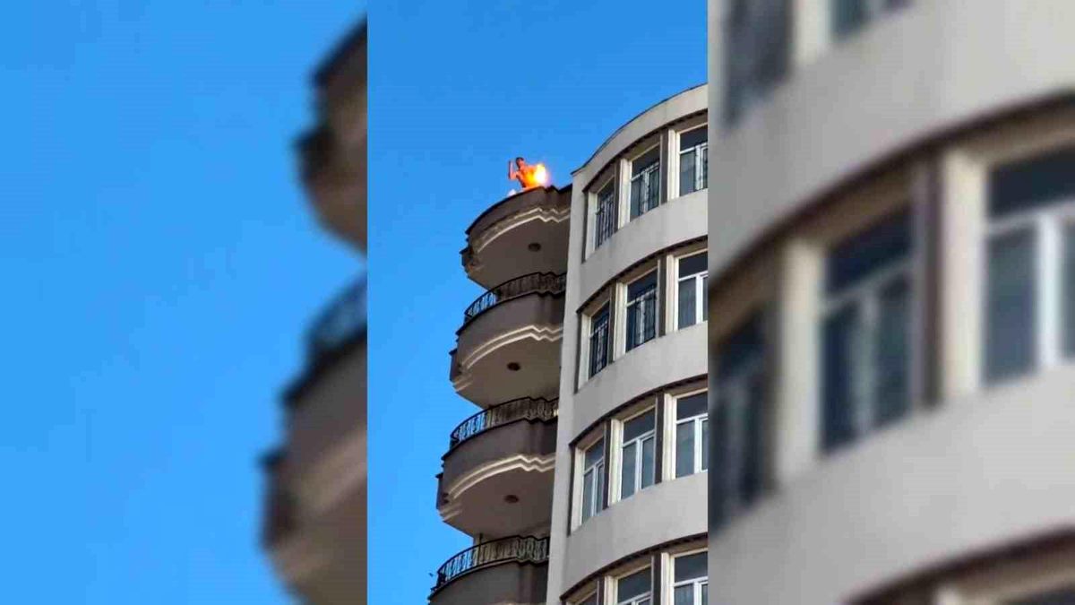Adıyaman\'da Bir Şahıs Kendini Yakmaya Çalıştı