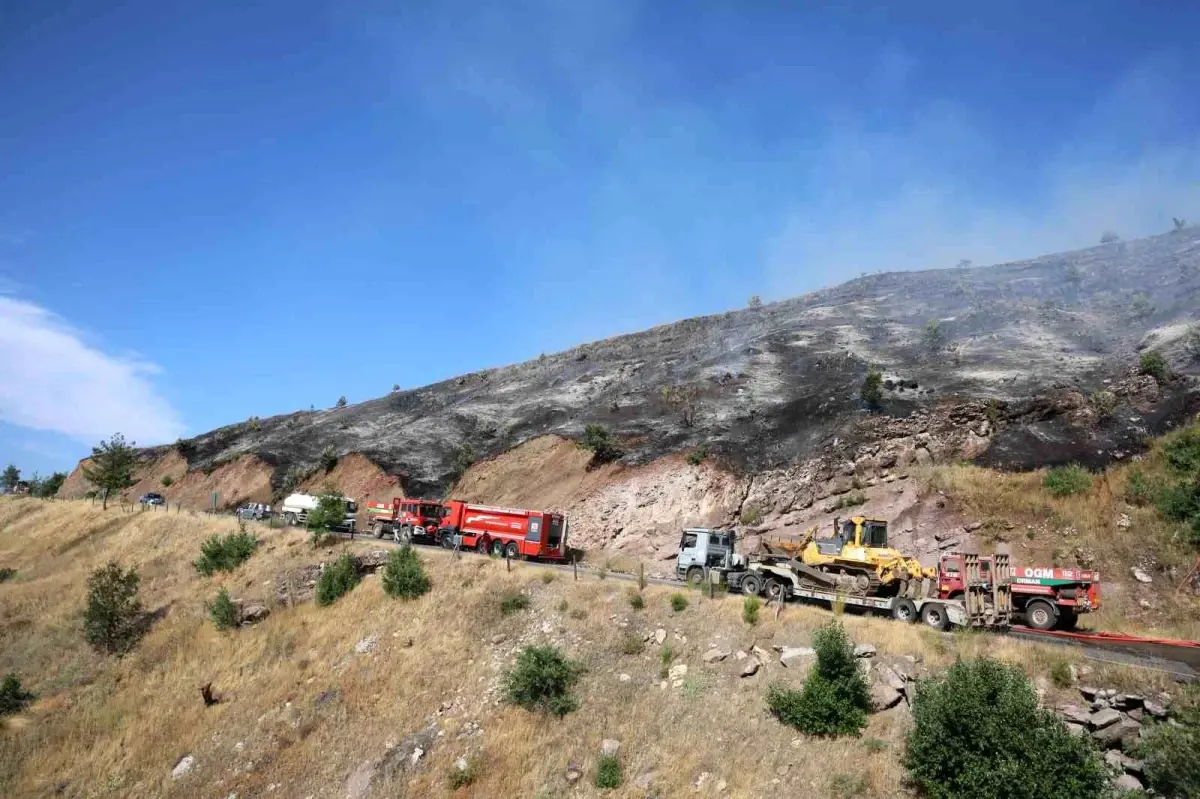 Kahramanmaraş\'ta çıkan orman yangını kontrol altına alındı