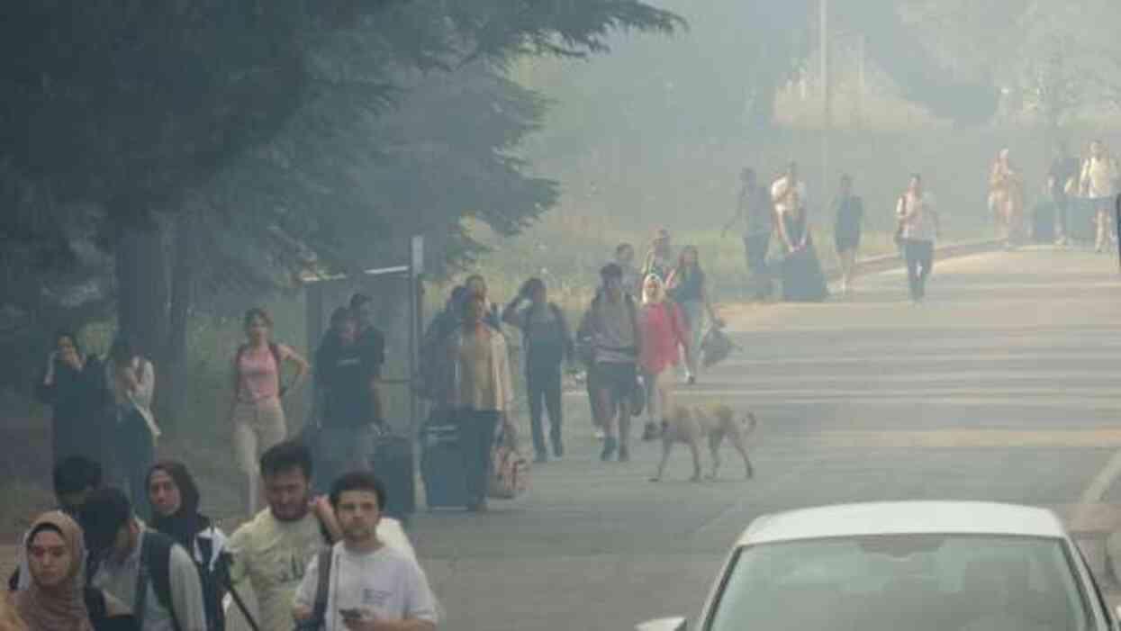 Bursa'daki anız yangını Uludağ Üniversitesi'ndeki ormanlık alana sıçradı