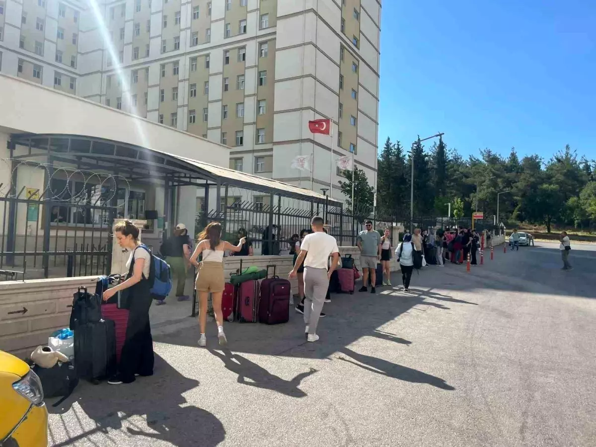 Bursa Uludağ Üniversitesi Kampüsünde Yangın Çıktı