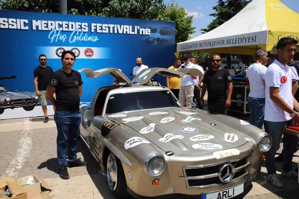 Gaziantep\'te Classic Mercedes Festivali düzenlendi