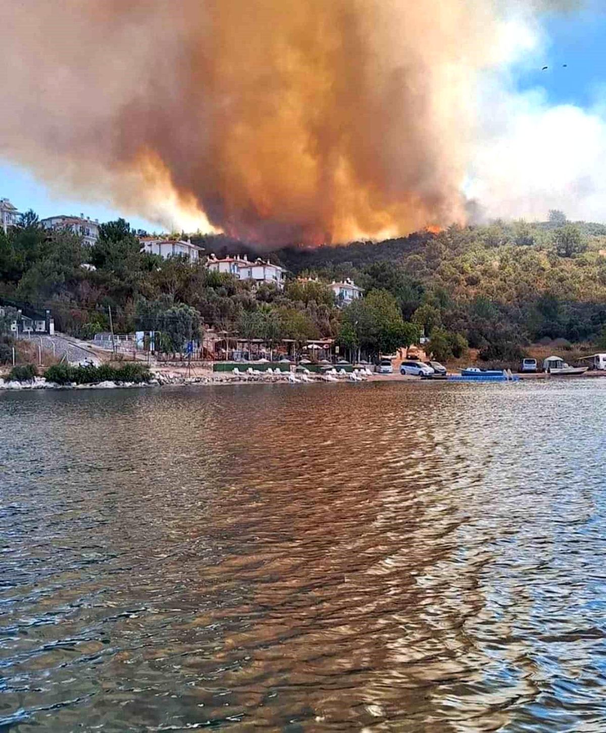 Muğla\'da Gürçamlar\'da çıkan orman yangını kontrol altına alındı
