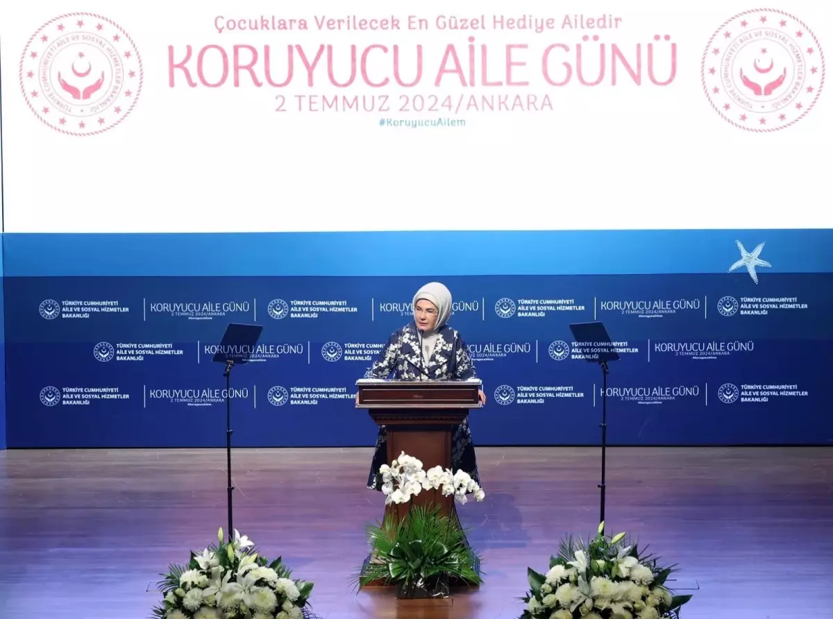 Emine Erdoğan: Aileler güçlü yarınların teminatıdır