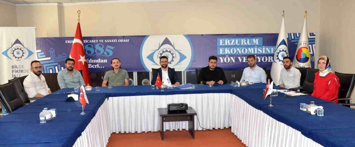 TOBB Erzurum Genç Girişimciler Kurulu Haziran Ayı Toplantısını Gerçekleştirdi
