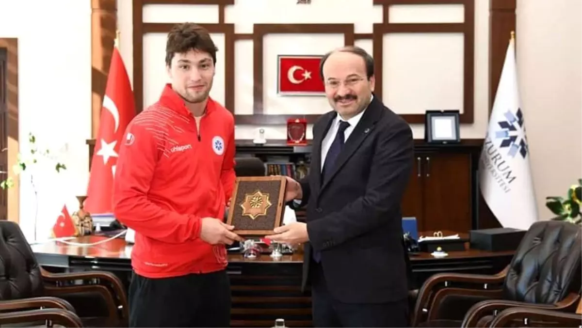 Erzurum Teknik Üniversitesi Milli Sporcusu Muhammed Ali Demirel, Paris 2024 Yaz Olimpiyat Oyunları\'na katılmaya hak kazandı