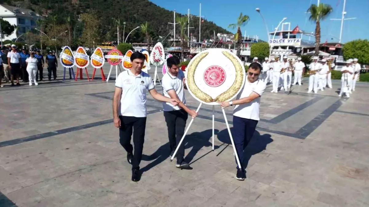 Fethiye\'de Denizcilik ve Kabotaj Bayramı Kutlamaları