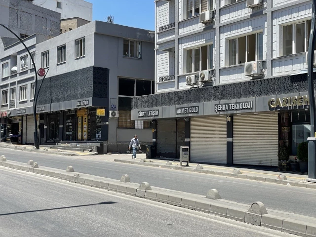 Gaziantep'te Suriyeli işletmeciler dükkanlarını açmadı