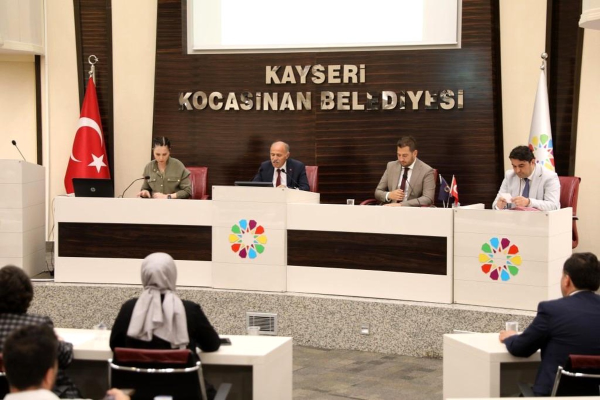 Kocasinan Belediyesi Temmuz Ayı Meclis Toplantısını Gerçekleştirdi