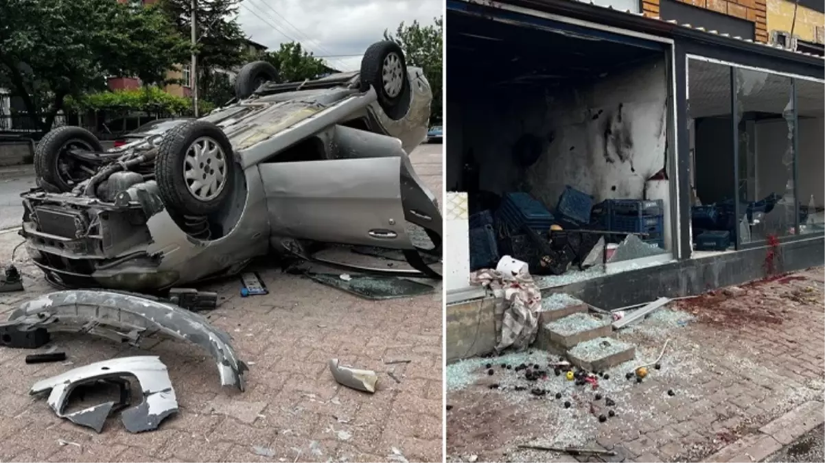 Küçük çocuğa taciz Kayseri\'yi yangın yerine çevirdi! Hasar gün ağarınca ortaya çıktı