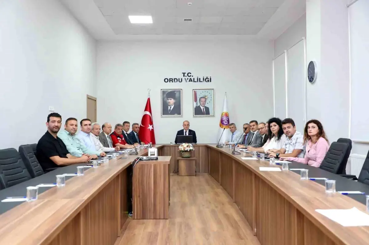 Ordu\'da İşsizlikle Mücadele Toplantısı Yapıldı