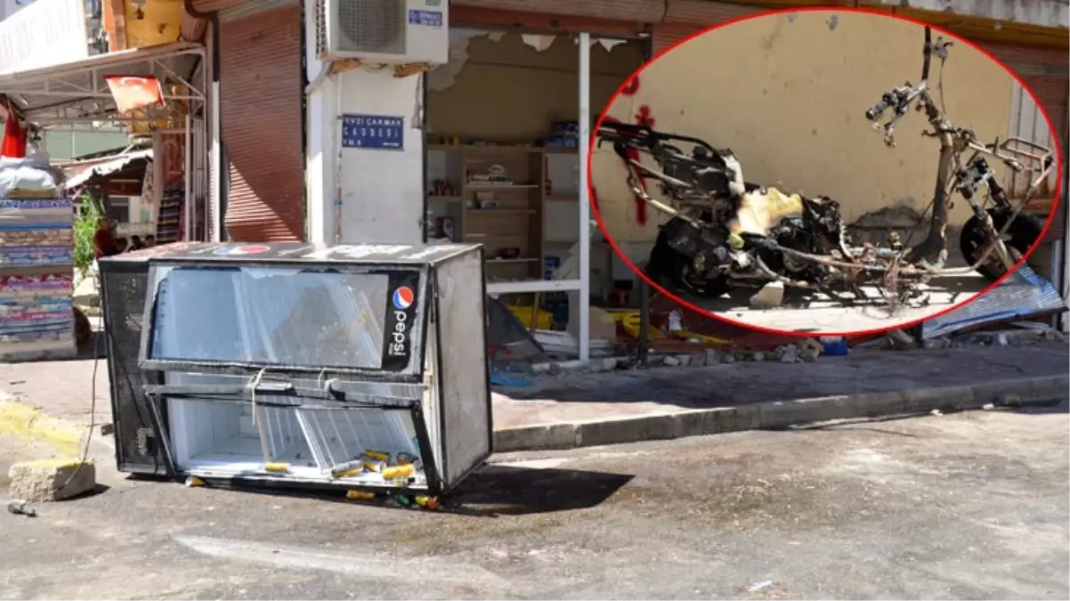 Her yeri yakıp yıkmışlar! Provokatörlerin Suriyeli avına çıktığı ilçede zarar çok büyük