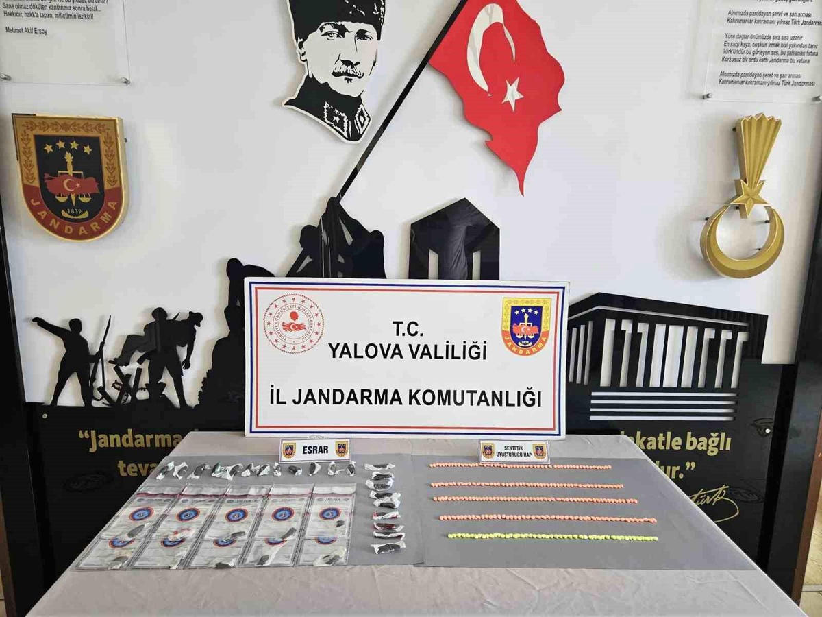 Yalova\'da Uyuşturucu Operasyonu: Afgan Uyruklu Şüpheli Gözaltına Alındı