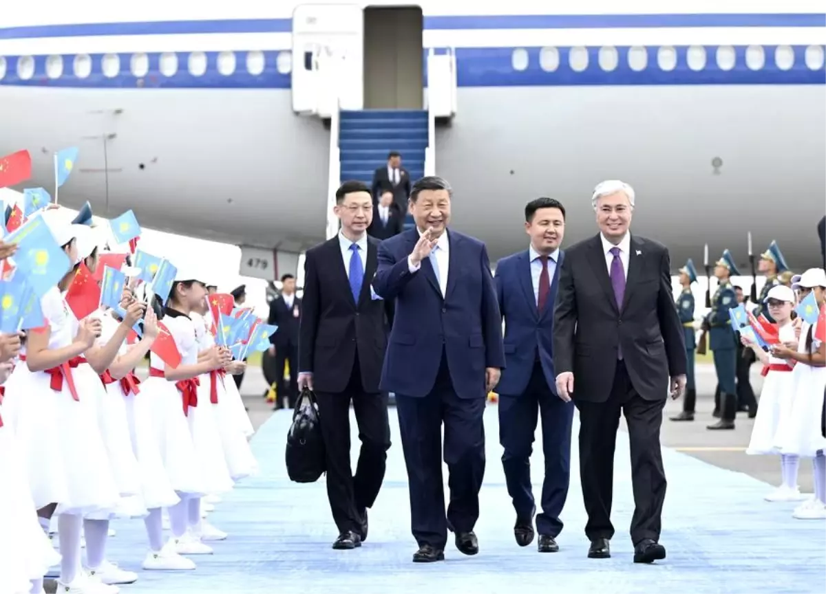 Çin Cumhurbaşkanı Xi Jinping, Kazakistan\'a resmi ziyaret gerçekleştirdi