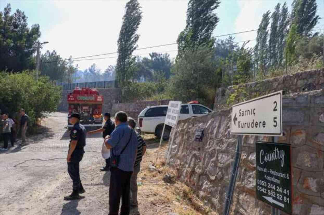 İzmir'de orman yangını! 2 mahalle boşaltıldı, Manisa kara yolu trafiğe kapatıldı