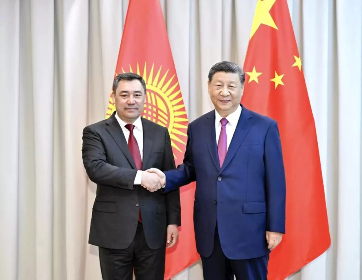 Xi Jinping, Çin ve Kırgızistan\'ın Kuşak ve Yol işbirliğini derinleştirmesini teşvik etti