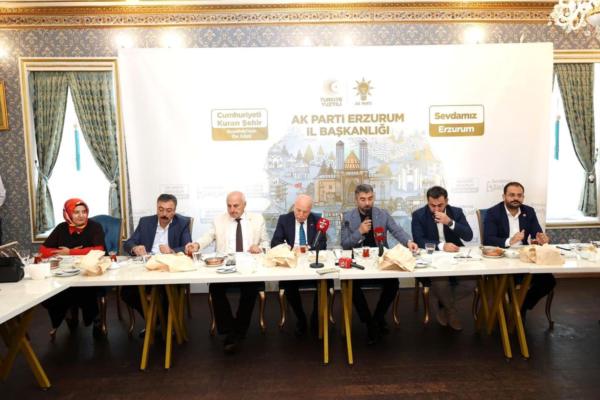 AK Parti Erzurum İl Başkanı İbrahim Küçükoğlu, Kent Gündemini Değerlendirdi