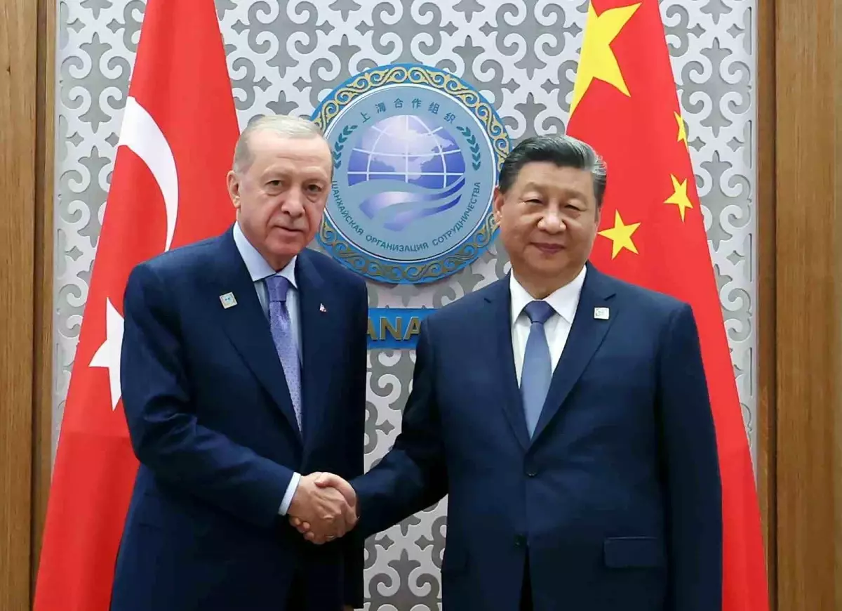 Cumhurbaşkanı Erdoğan, Kazakistan\'da Çin ve Belarus liderleriyle görüştü