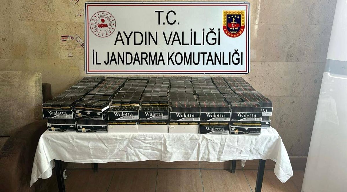 Aydın\'da Kaçak Sigara Operasyonu: 29 Bin 120 Adet Bandrolsüz Sigara Ele Geçirildi