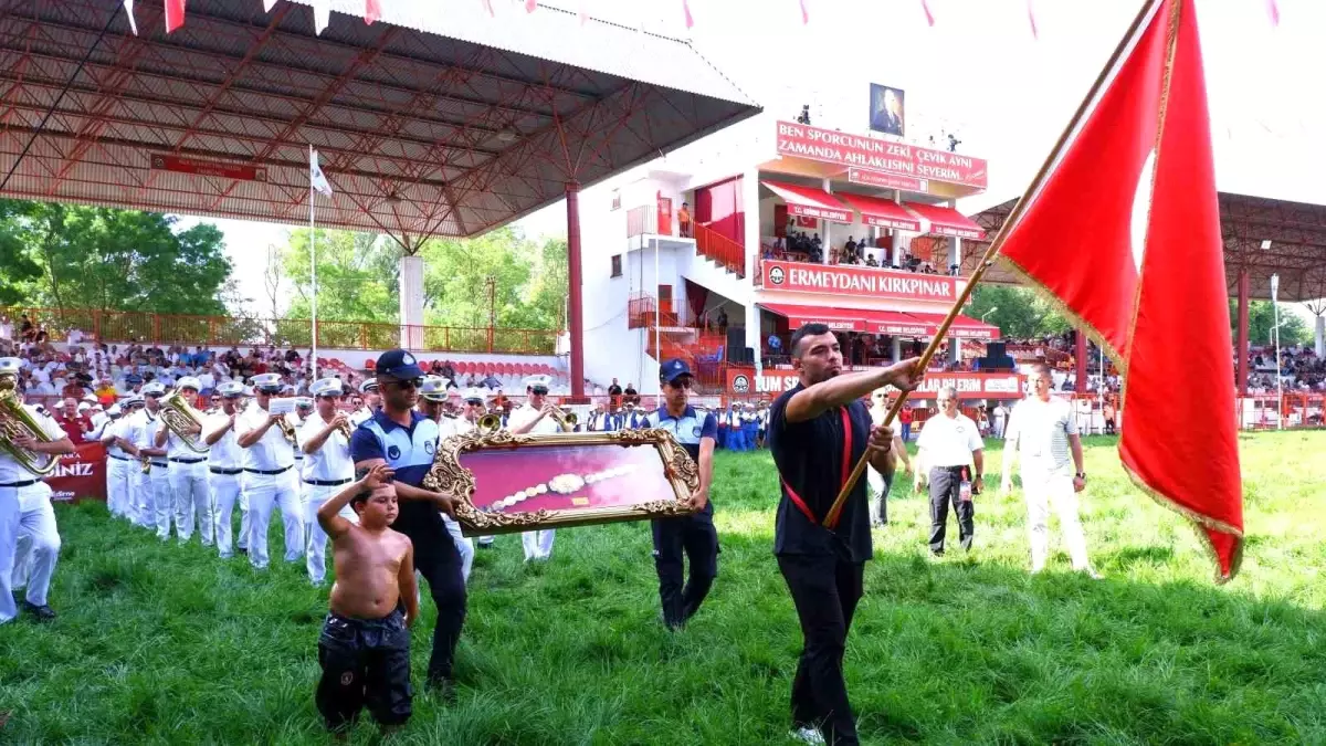 663. Tarihi Kırkpınar Yağlı Güreşleri Açılış Töreni Yapıldı