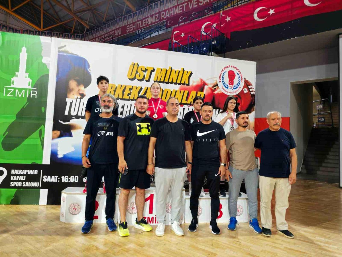 Aydın\'ın demir yumruğu Tülay Rabia Önbaş Türkiye üçüncüsü oldu