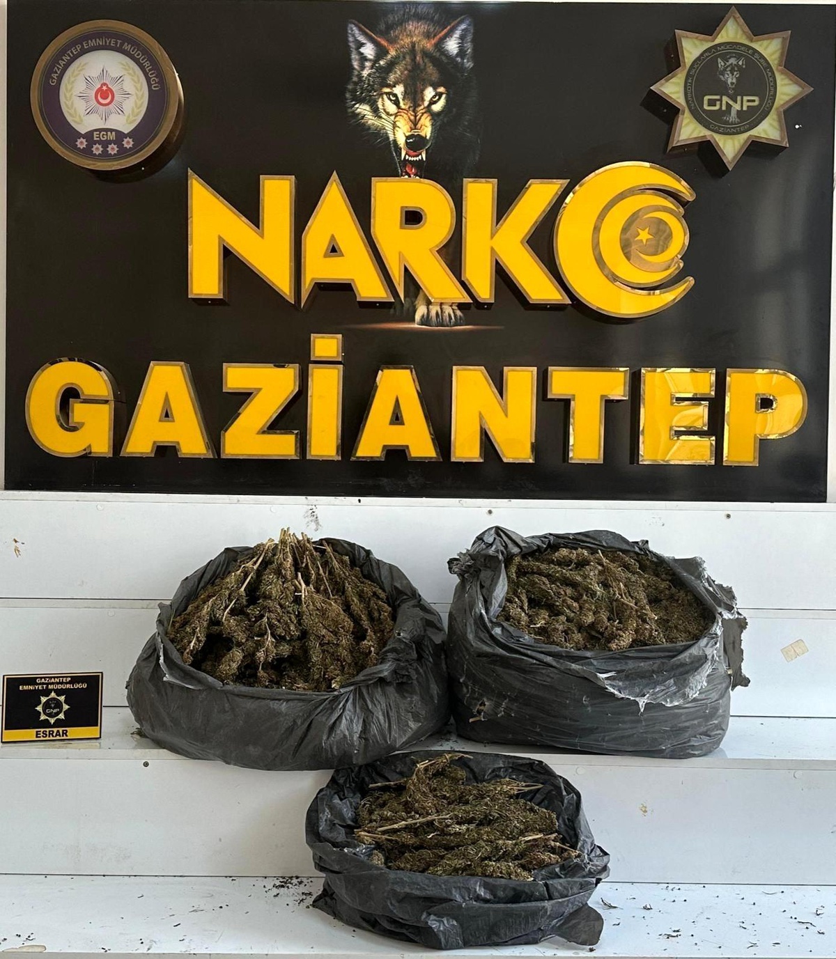 Gaziantep\'te 15 Kilo Esrar Ele Geçirildi, 2 Şüpheli Yakalandı