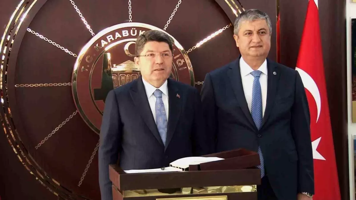 Adalet Bakanı Yılmaz Tunç, Karabük\'ü ziyaret etti