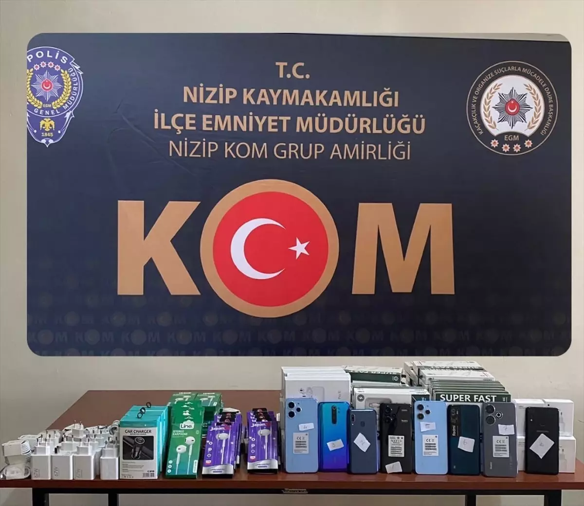 Gaziantep\'te Telefon Kaçakçılığı Operasyonu: Bir Kişi Gözaltına Alındı