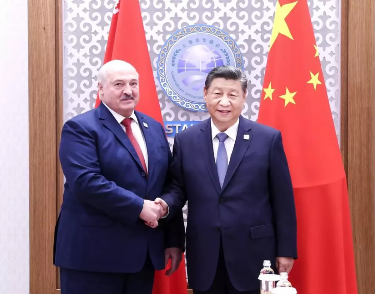 Çin Cumhurbaşkanı Xi Jinping, Çin-Belarus İlişkilerinin Gelişmeye Devam Edeceğine İnanıyor