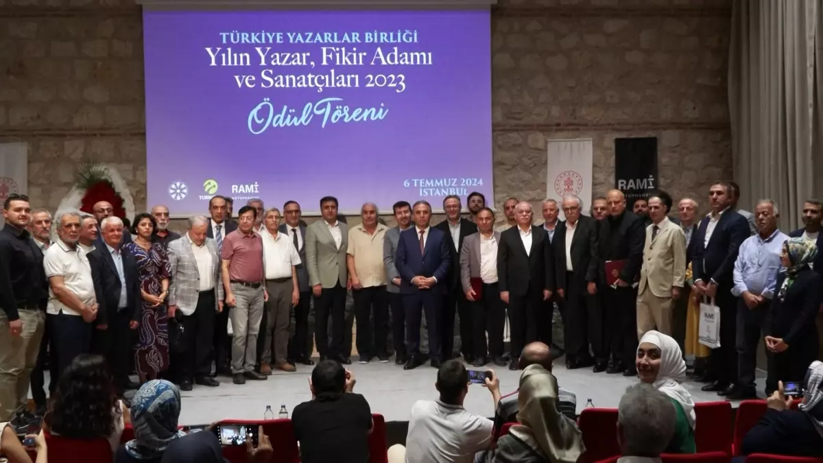 Yılın Yazar, Fikir Adamı ve Sanatçıları 2023 Ödülleri Sahiplerini Buldu